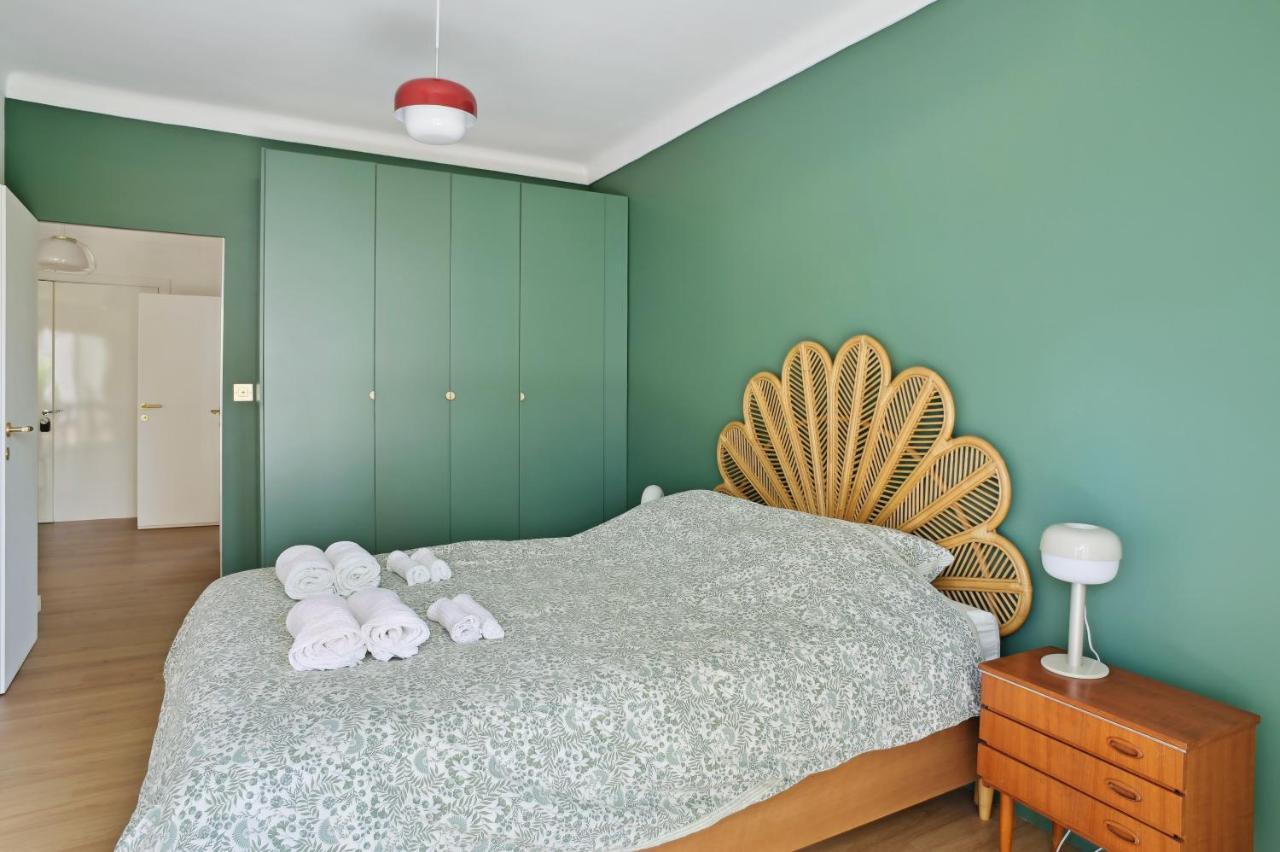 Designer Flat, Luxurious, Close From Palais, Terrasse, Private Garage, Air Conditoning คานส์ ภายนอก รูปภาพ